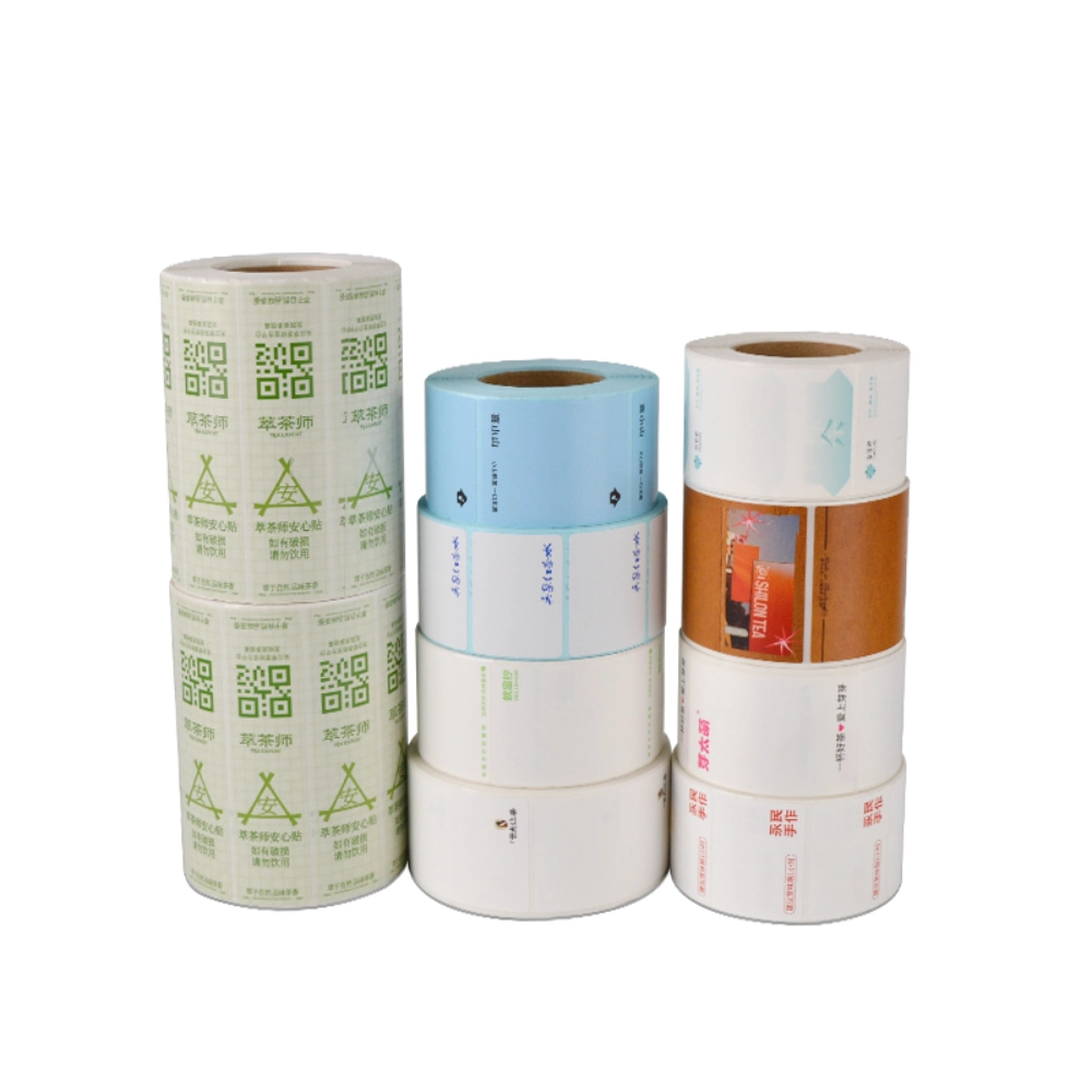 Gedrucktes Etikett Thermal OEM Kundenspezifische Größen