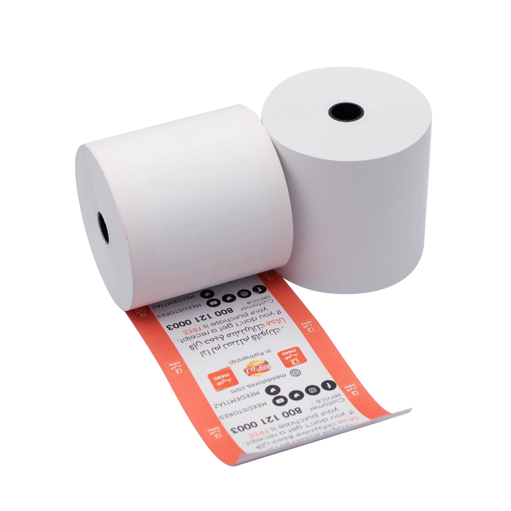 Papierrolle für Geldautomatenquittungen 80 mm × 180 Mm