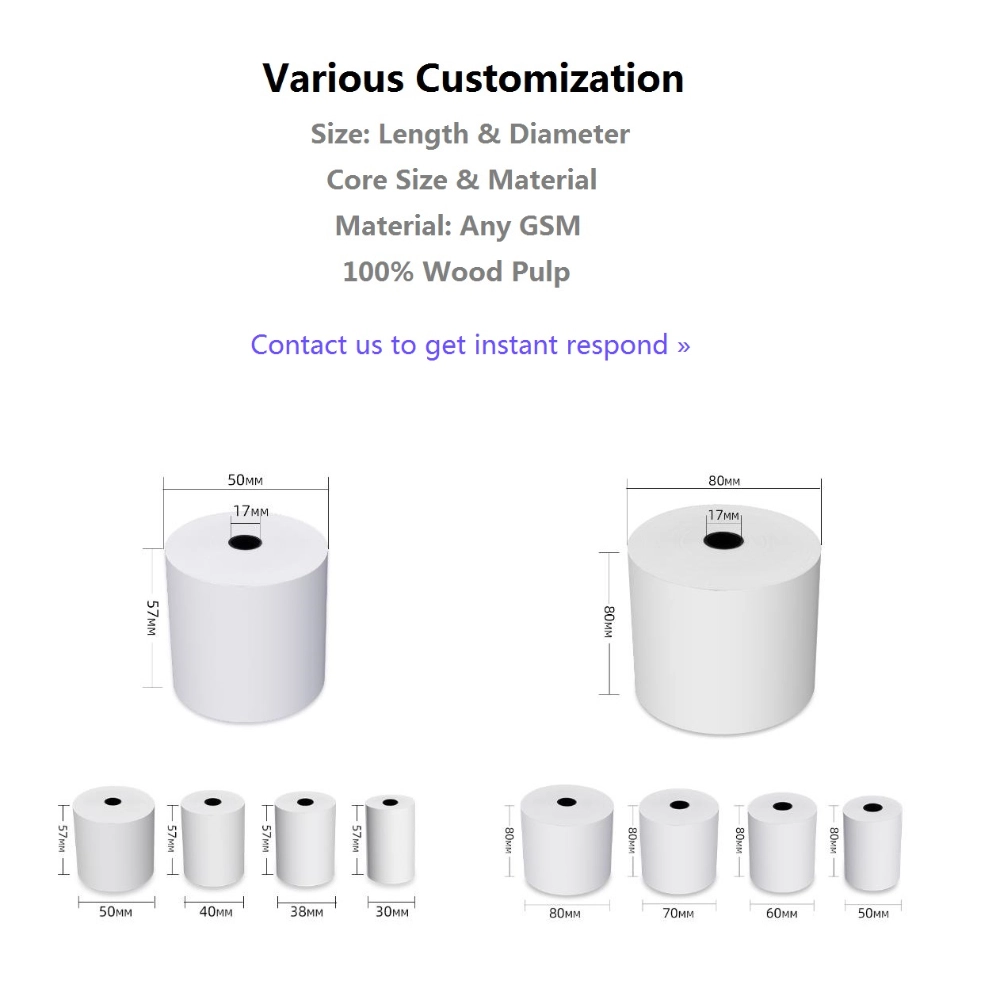 80MM Registrierkasse Thermorolle Großhandel