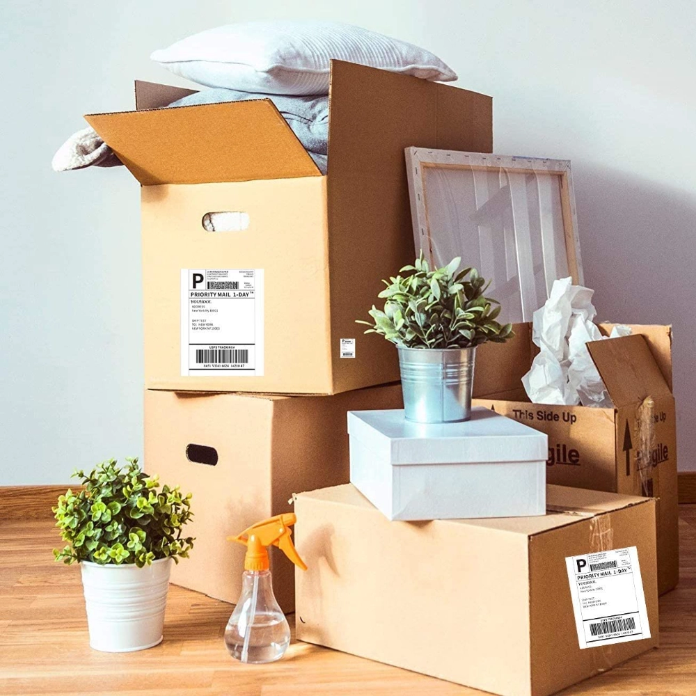 A6 Selbstklebendes Thermodirektpapier-Etikett