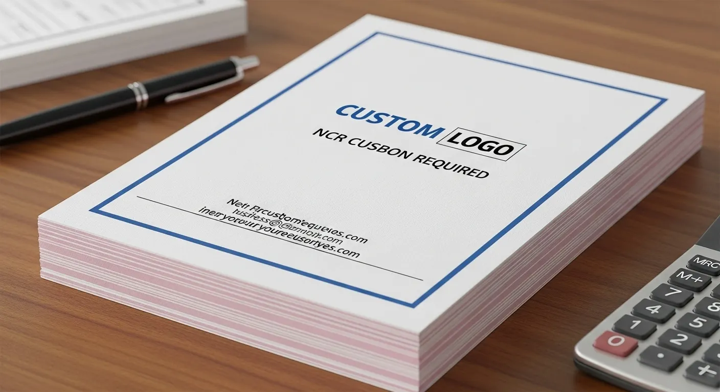 NCR Carbon individuell bedrucktes Papier