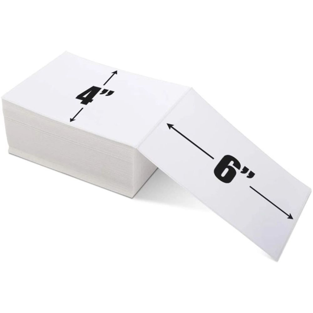 Benutzerdefinierte Thermoetiketten 2x3 4x4