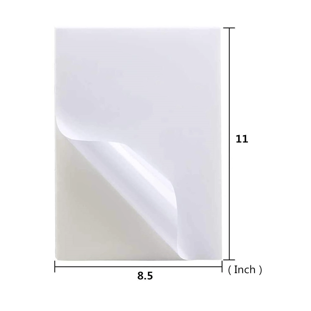 Top Coated Label Selbstklebendes Thermoetikett