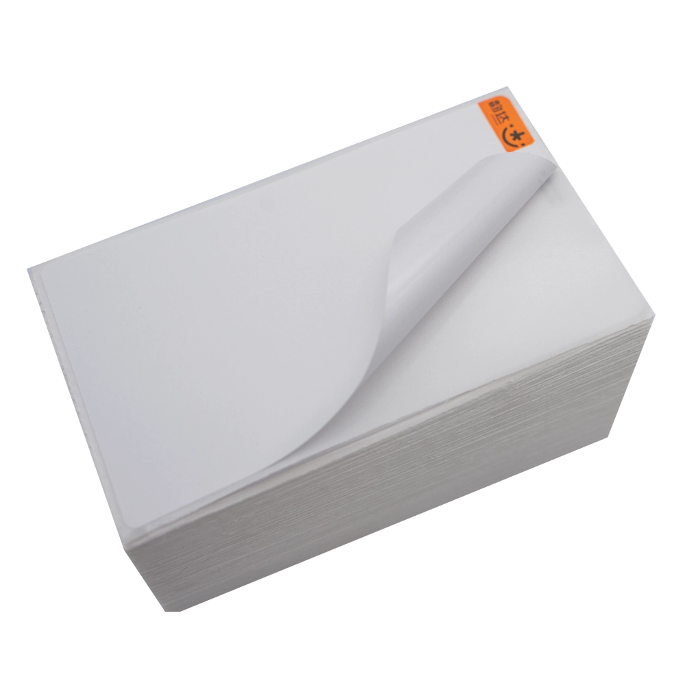 Beschichtetes selbstklebendes Etikettenpapier