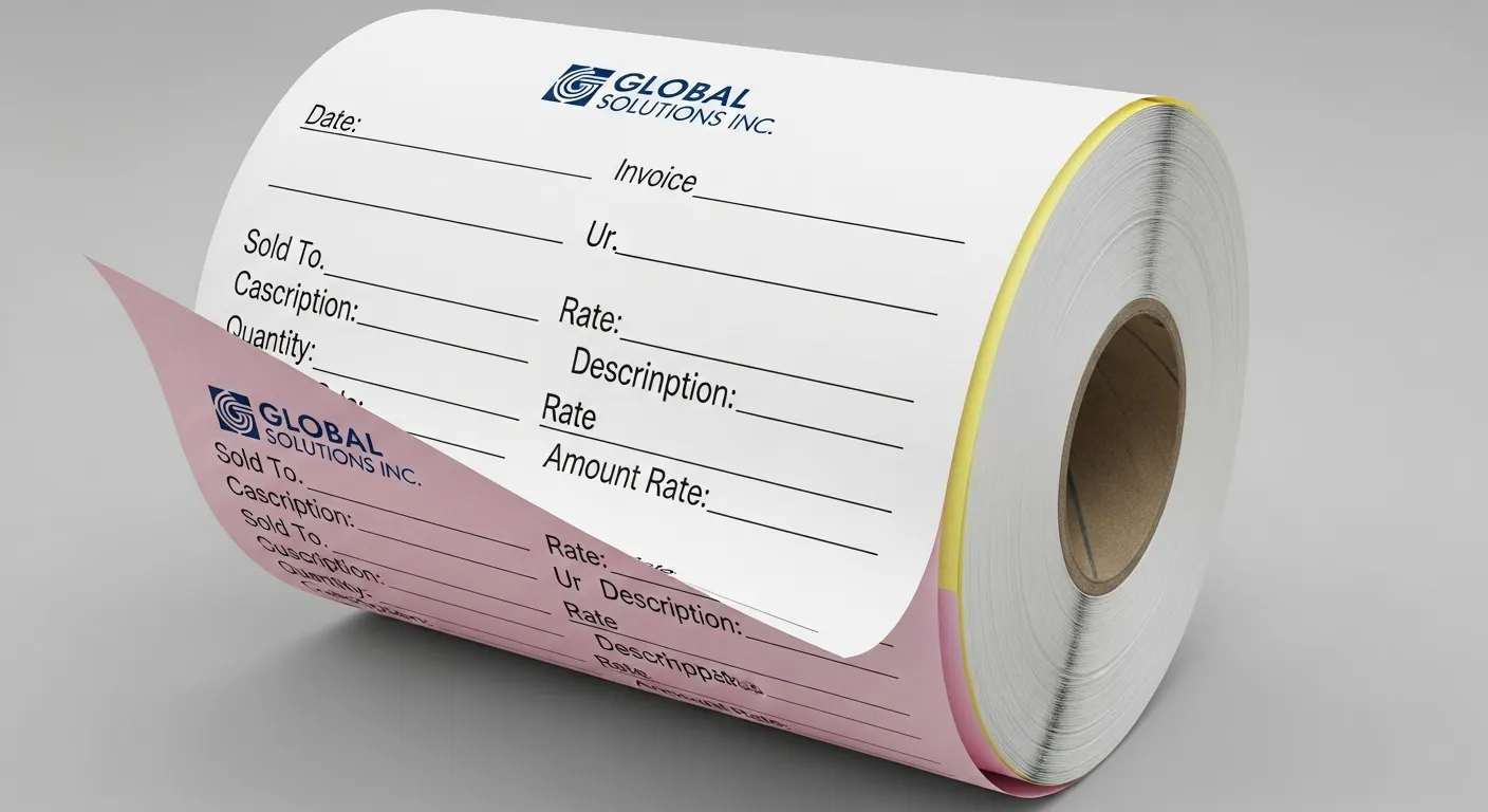 kundenspezifisches NCR-Papier