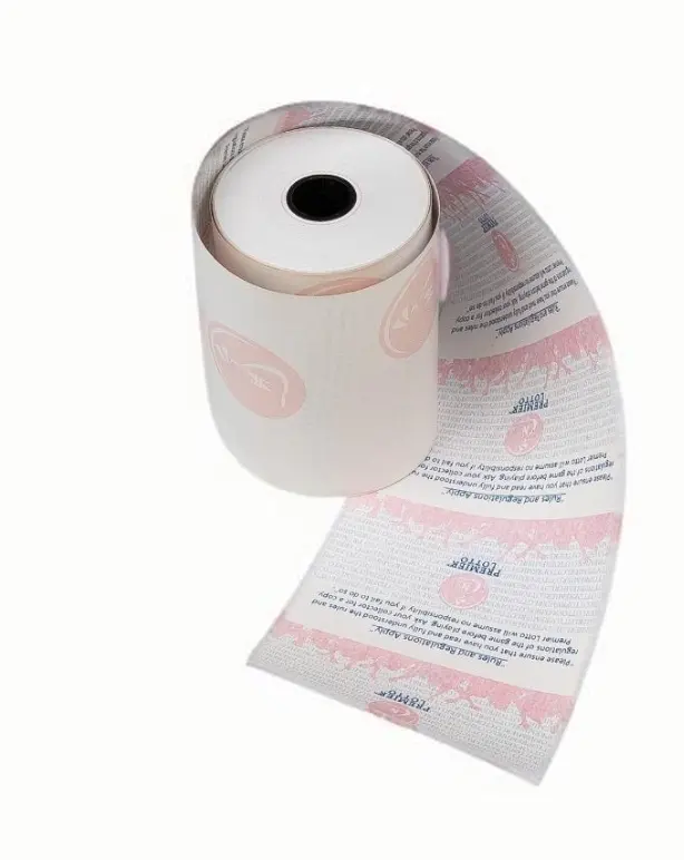 individuell bedruckte Thermorolle