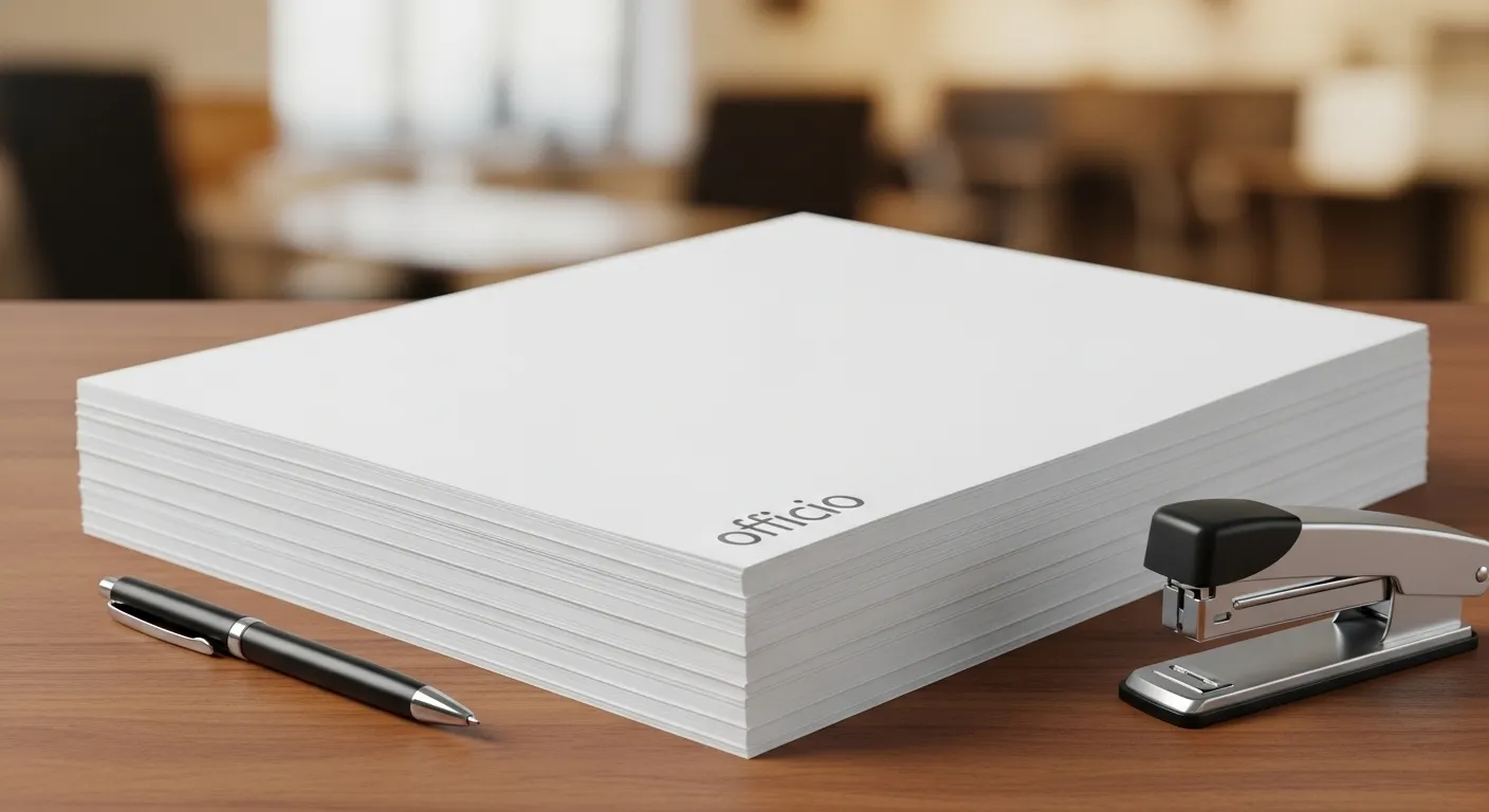 Kopierpapier im Officio-Format