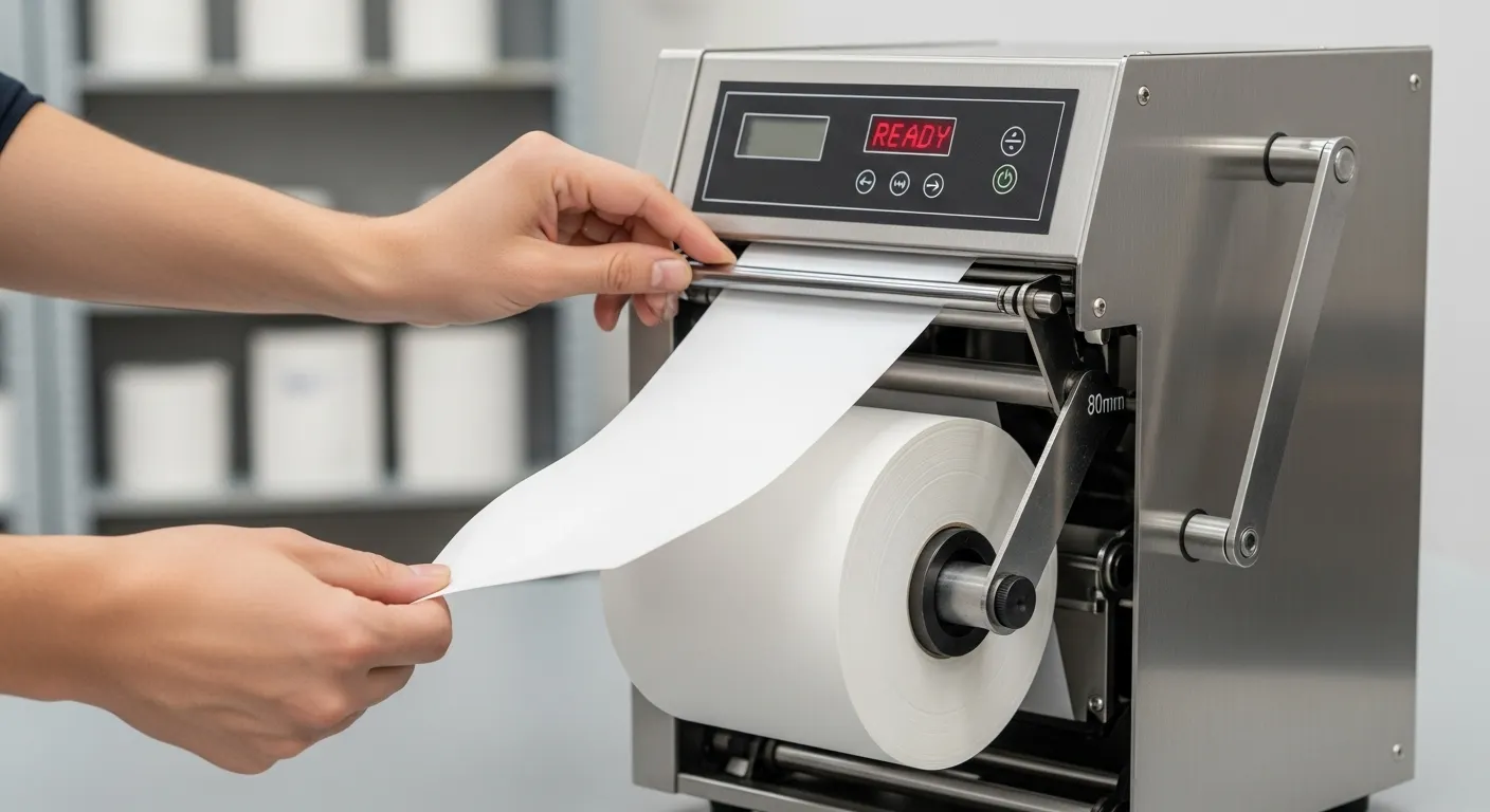 Verteiler für Thermopapierrollen