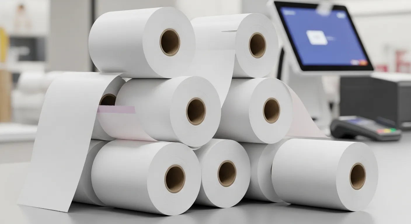 Thermische Kassenrollen Großhandel