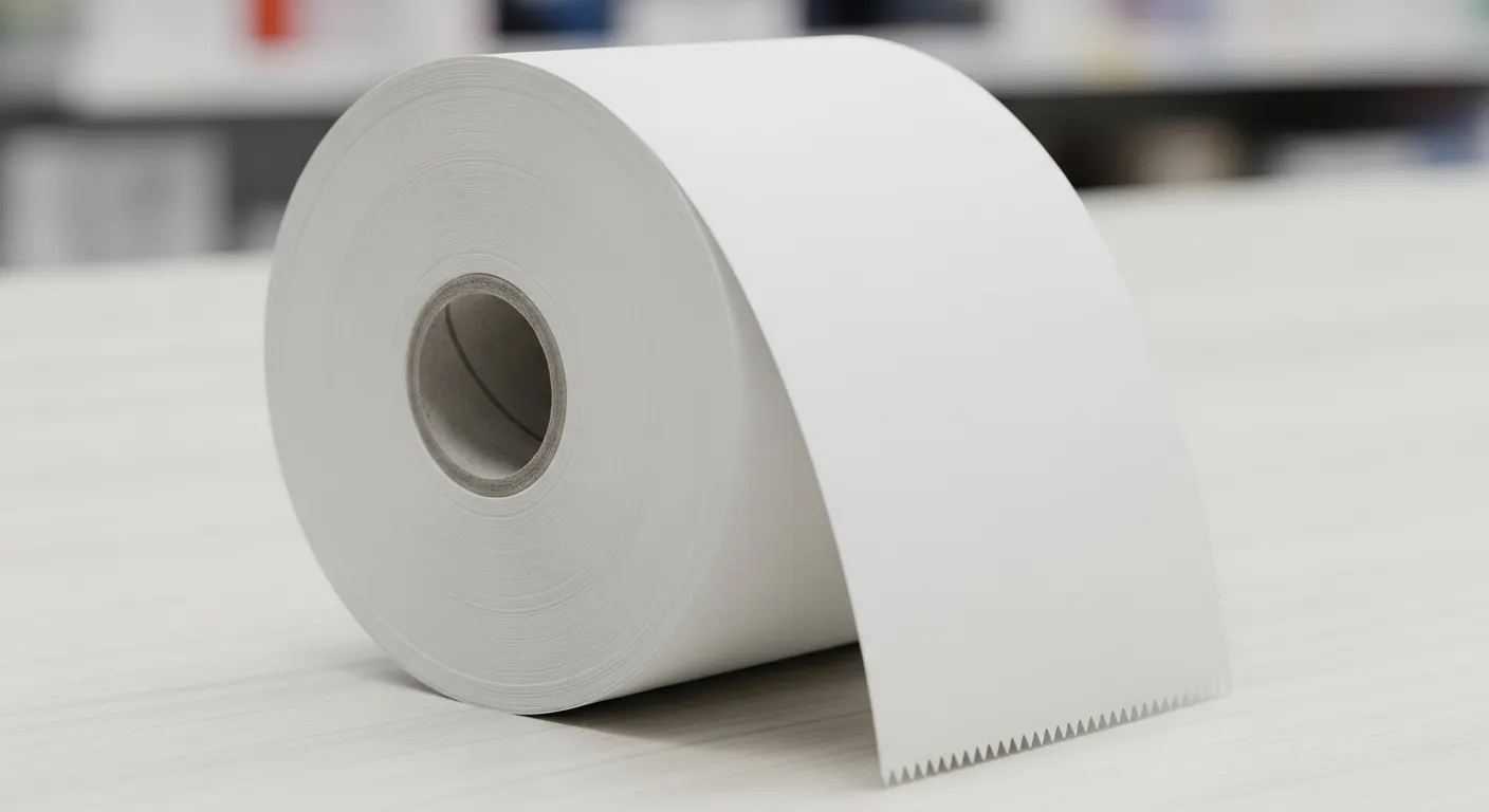 Lieferant der Kassenrolle