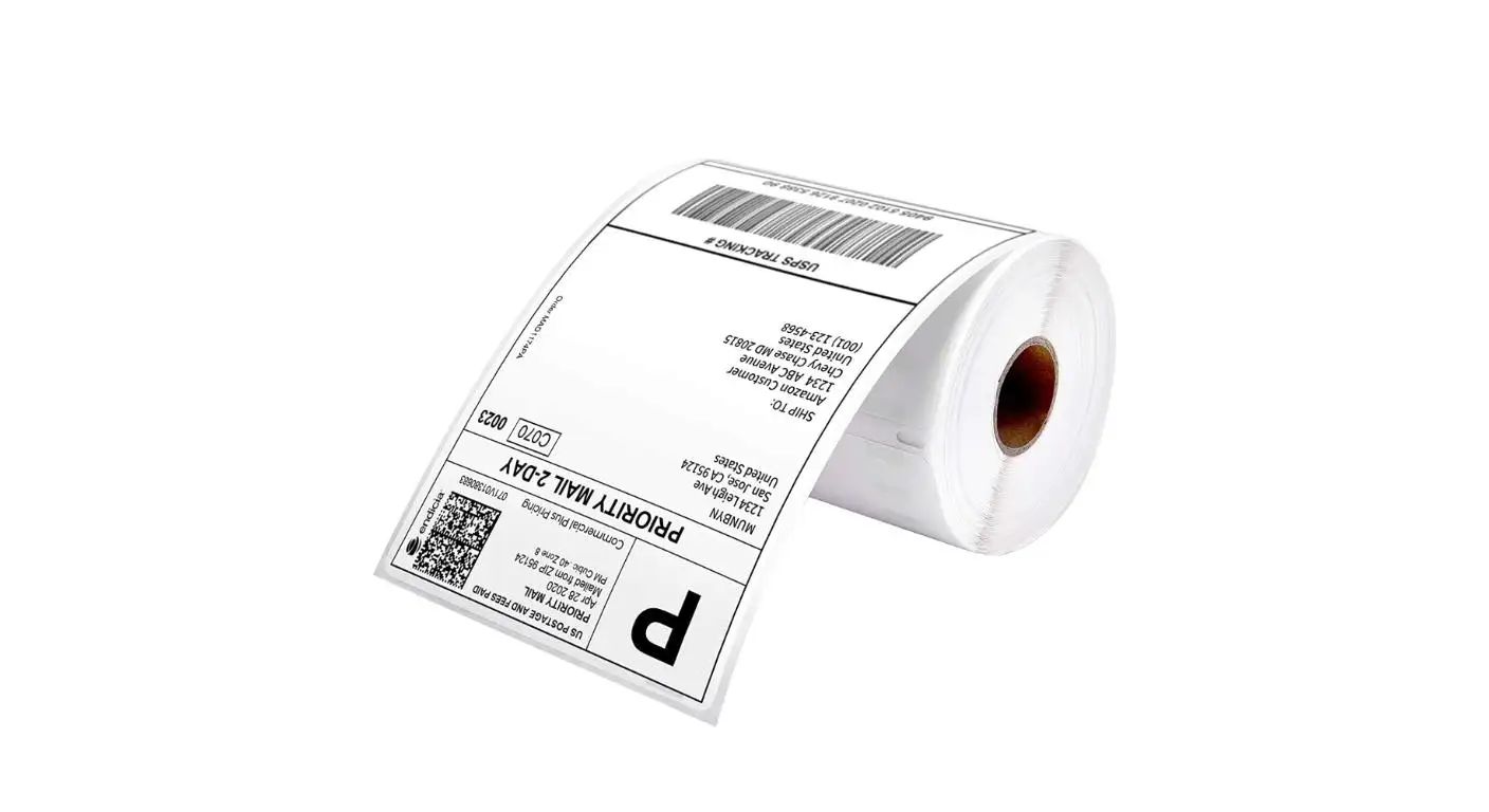 4x6 Thermische Versandetiketten